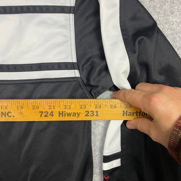 starter jacket mens XL vintage y2k fullzip Jersey sports y2k hiphop team light - Picture 11 of 12